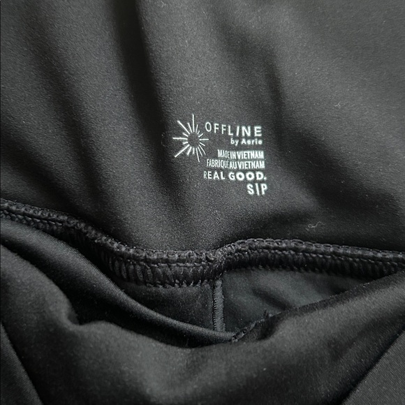 Aerie Black Pleated Women's Skirt - Picture 2 of 2